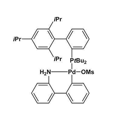 甲烷磺酸(2-二叔丁基膦基-2′,4′,6′-三异丙基-1,1′-联苯基)(2′-氨基-1,1′-联苯-2-基)钯(II)(tBuXPhos Pd G3)